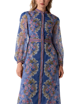 Raishma Evangeline Floral Dress - view 2, Purple