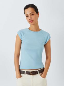 AND/OR Raglan Sleeve T-Shirt, Blue