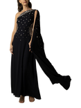 Raishma Zendy Asymmetric Dress, Navy