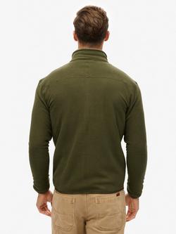 Superdry Polar Fleece Full Zip Jacket - view 2, Surplus Goods Green