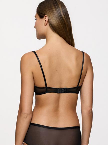 Triumph Crazy Stupid Love Underwired Balconette Bra - view 2, Black