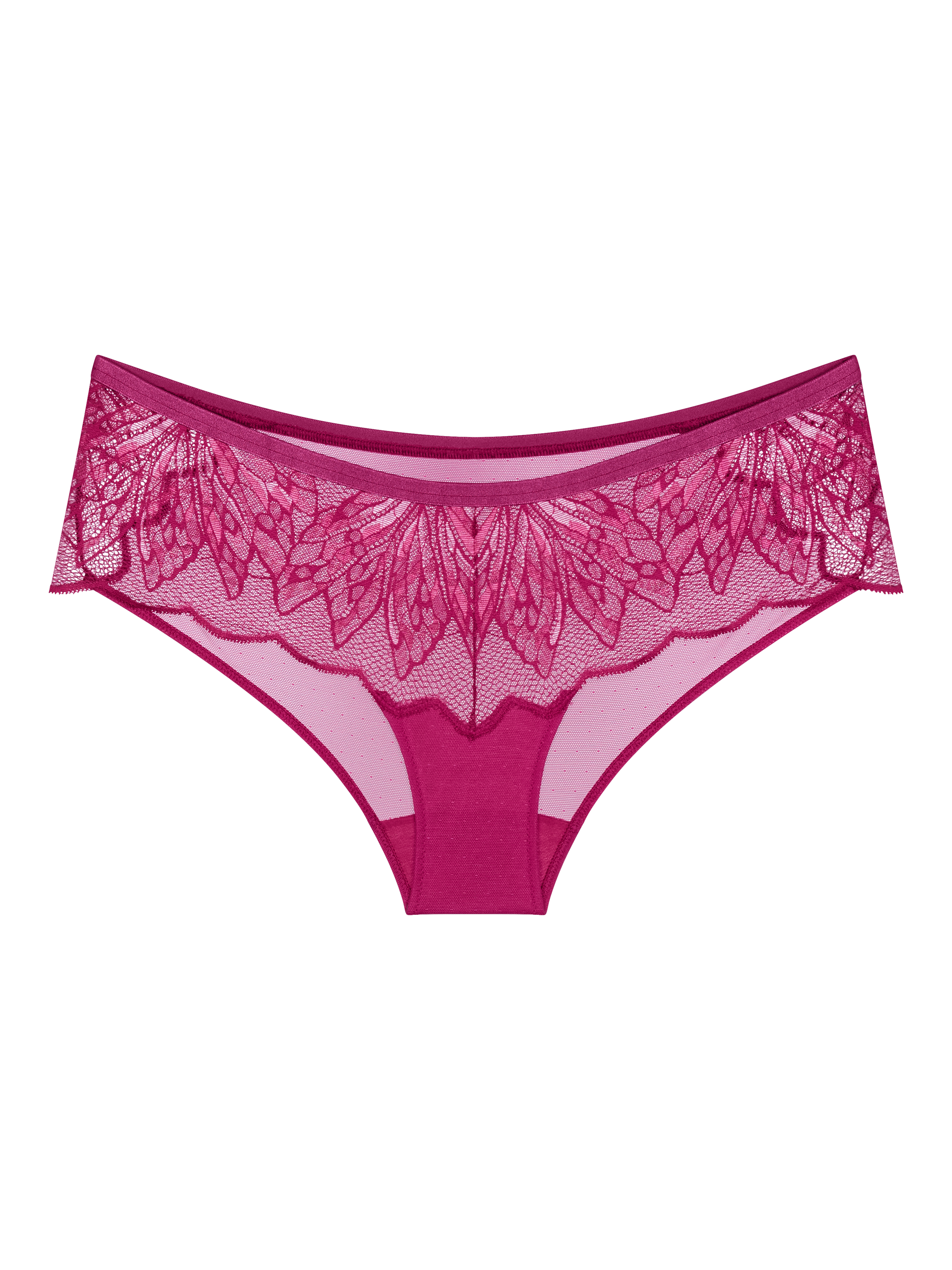 Product image 4 of 4, which shows Triumph Crazy Stupid Love Hipster Knickers, Pink, 10