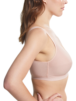Royce Comfi Front Fastening Bra, Blush - view 2, Blush