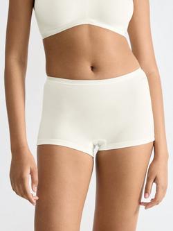 sloggi Go Daily Cotton Short Knickers, Pack of 3 - view 2, Silk White