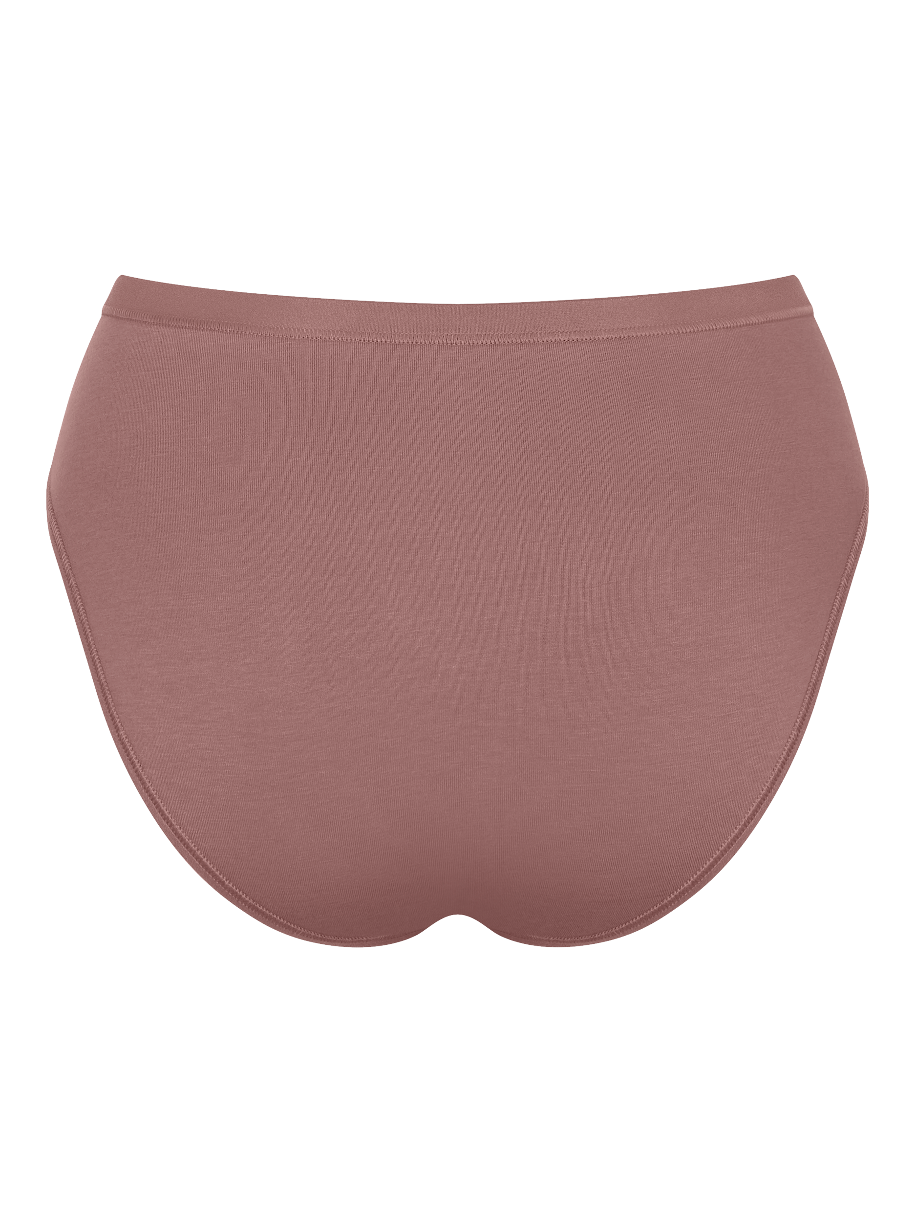 Product image 7 of 7, which shows sloggi Go Daily Cotton Tai Knickers, Pack of 3, Cacao, S