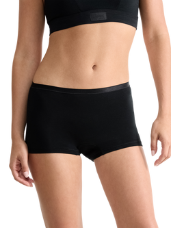 sloggi Go Daily Cotton Short Knickers, Pack of 3 - view 2, Black