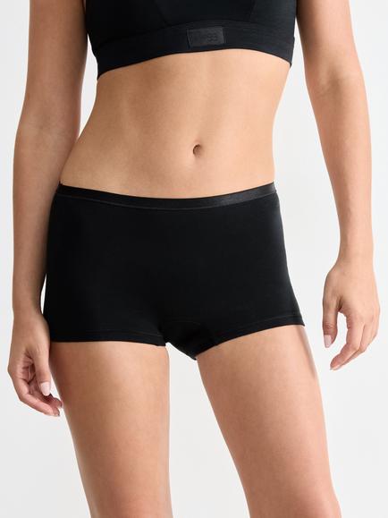 sloggi Go Daily Cotton Short Knickers, Pack of 3 - view 2, Black