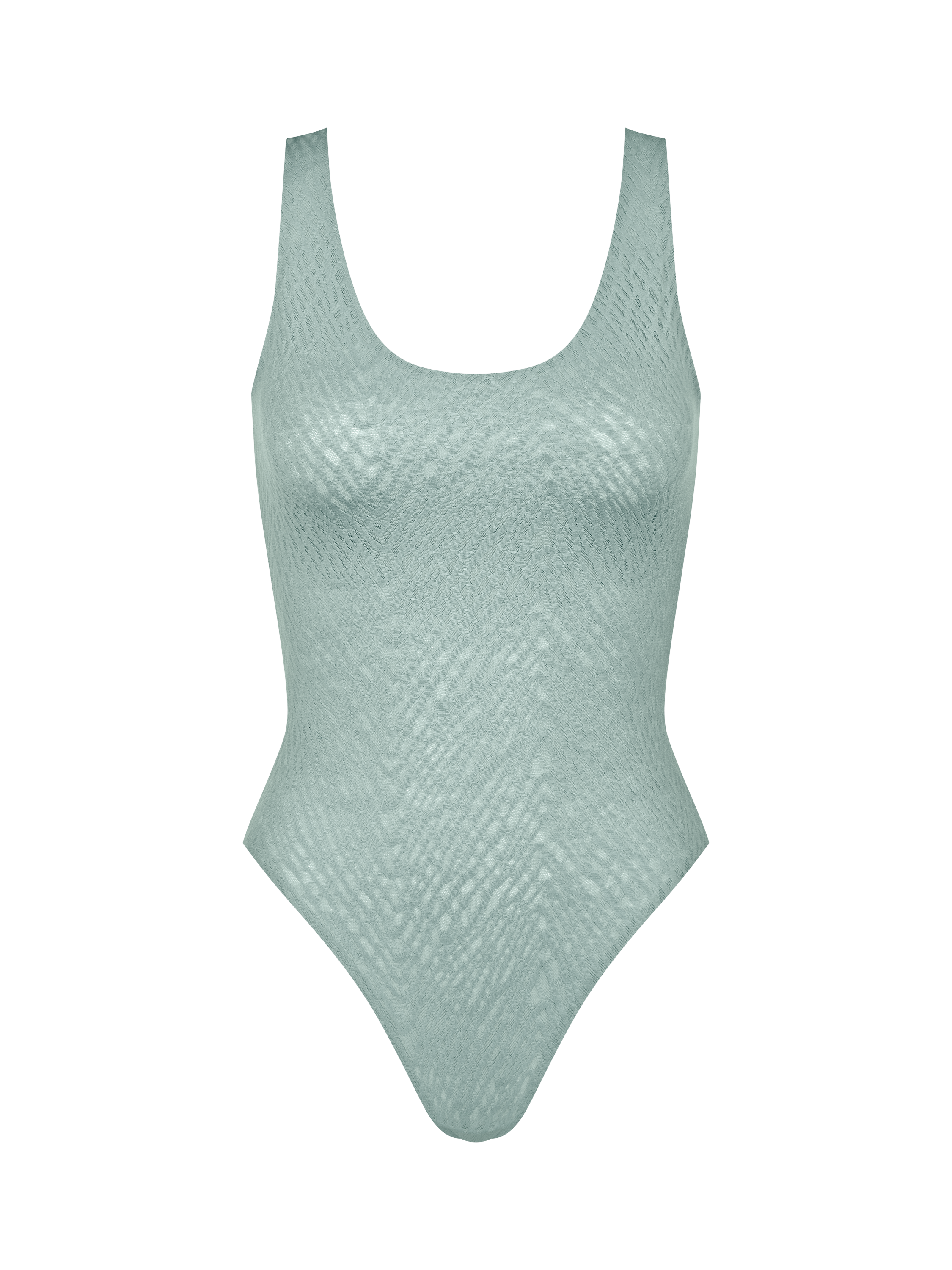 Product image 7 of 8, which shows sloggi ZERO Feel Bliss Body, Black, Misty Turquoise, S