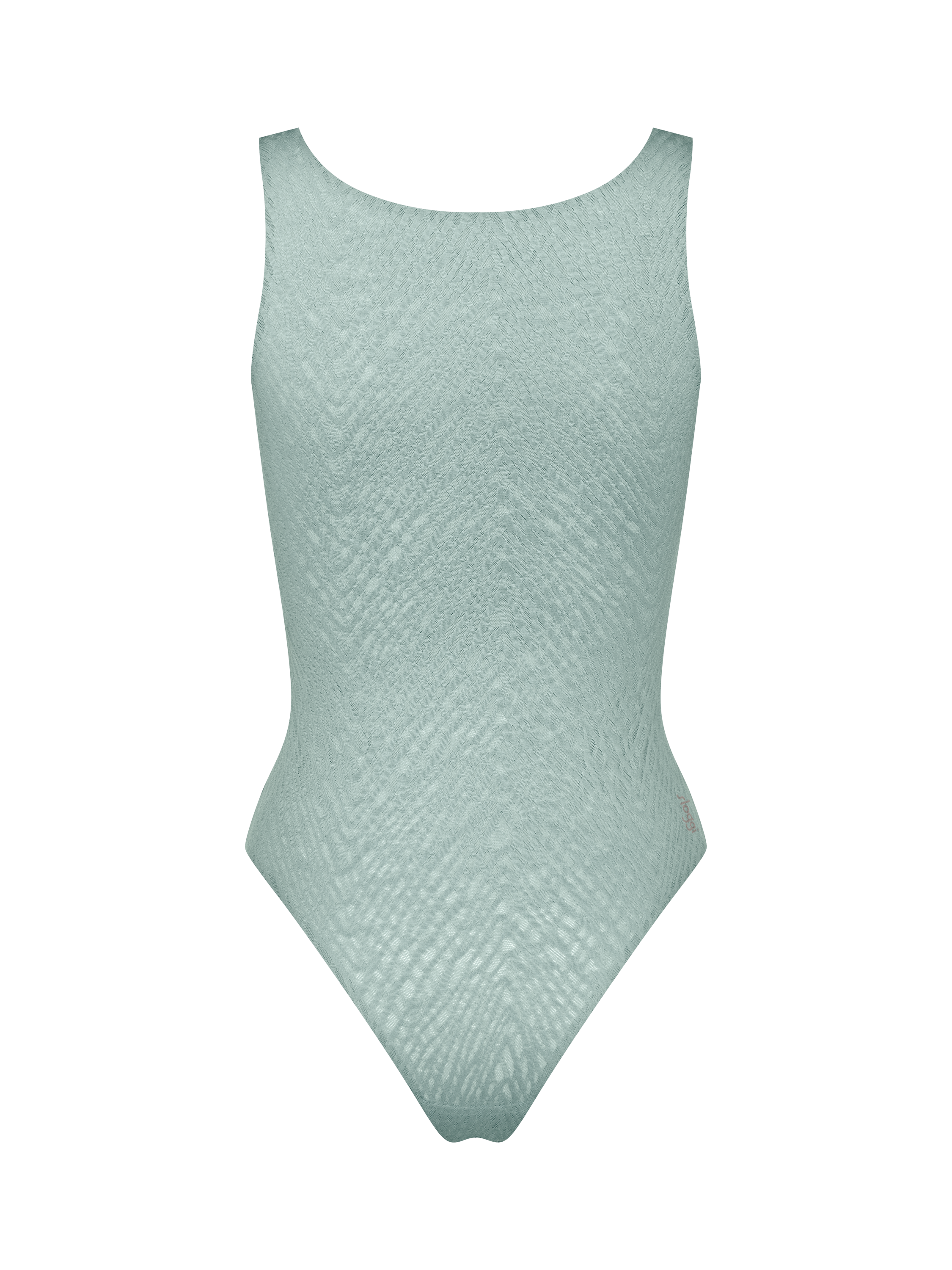 Product image 8 of 8, which shows sloggi ZERO Feel Bliss Body, Black, Misty Turquoise, S
