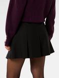 Forever New Juni Pleat Mini Skirt, Black, Black