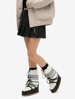 Superdry Stripe Snow Boots - view 2, Optic