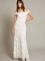 Phase Eight Ottilie Embroidered Wedding Dress, Ivory