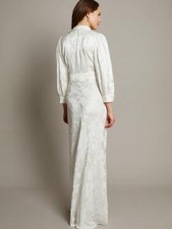 Monsoon Gracie Shirt Wedding Dress, Ivory - view 2, Ivory