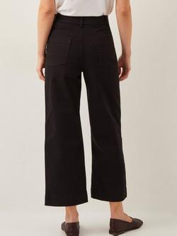 Monsoon Hallie Cropped Jeans - view 2, Black