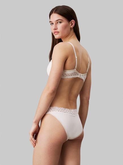 Calvin Klein CK Attraction Balcony Bra - view 2, Ivory
