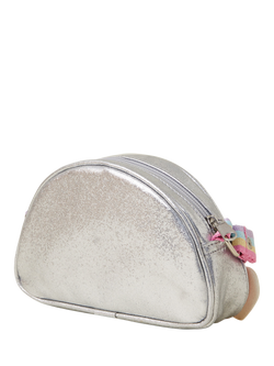 Angels by Accessorize Kids' Rainbow Cross Body Bag, Silver - view 2, Silver/Multi