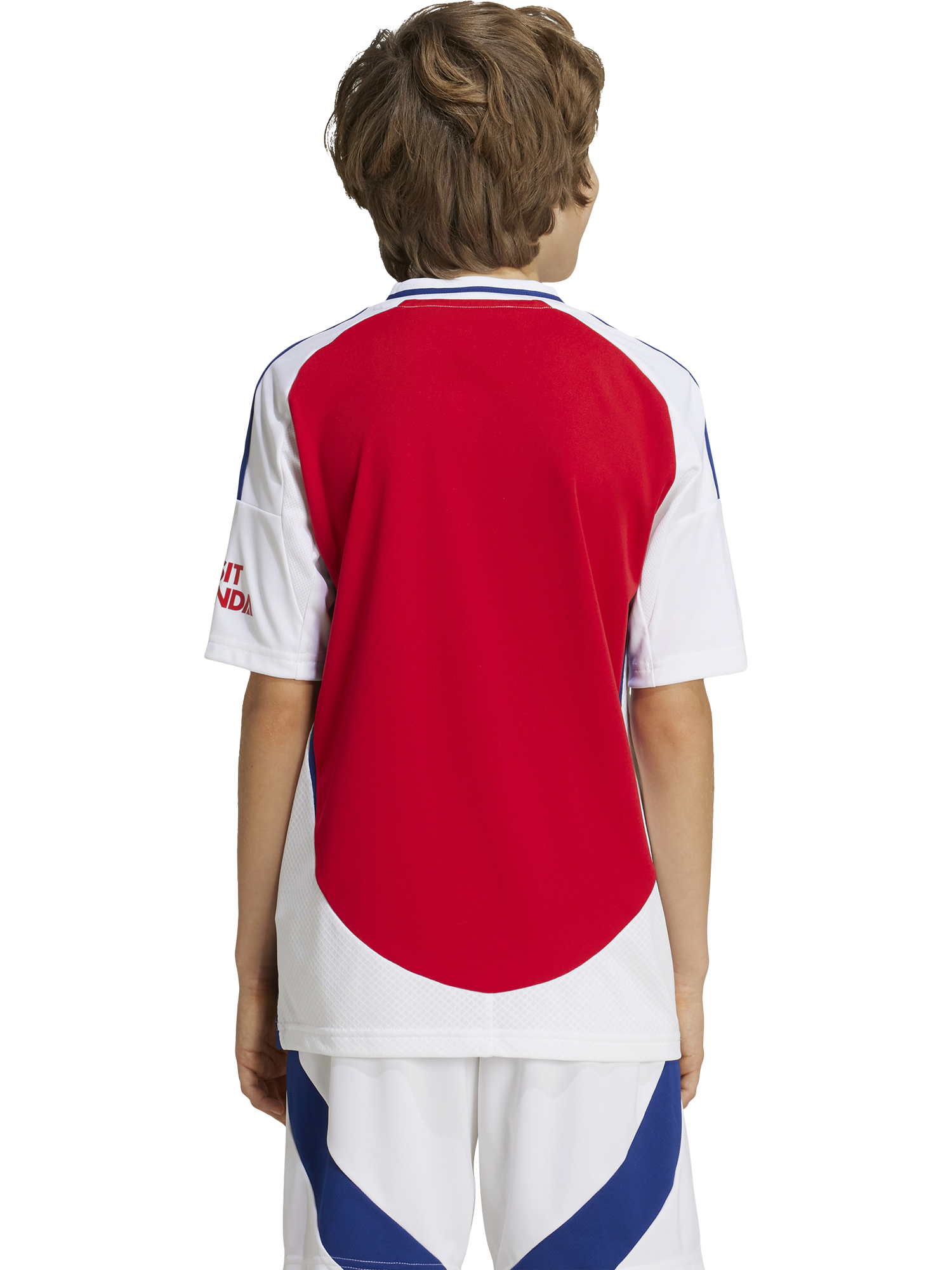 Product image 5 of 7, which shows adidas Kids' Arsenal Home Jersey, Red/White, 7-8 years