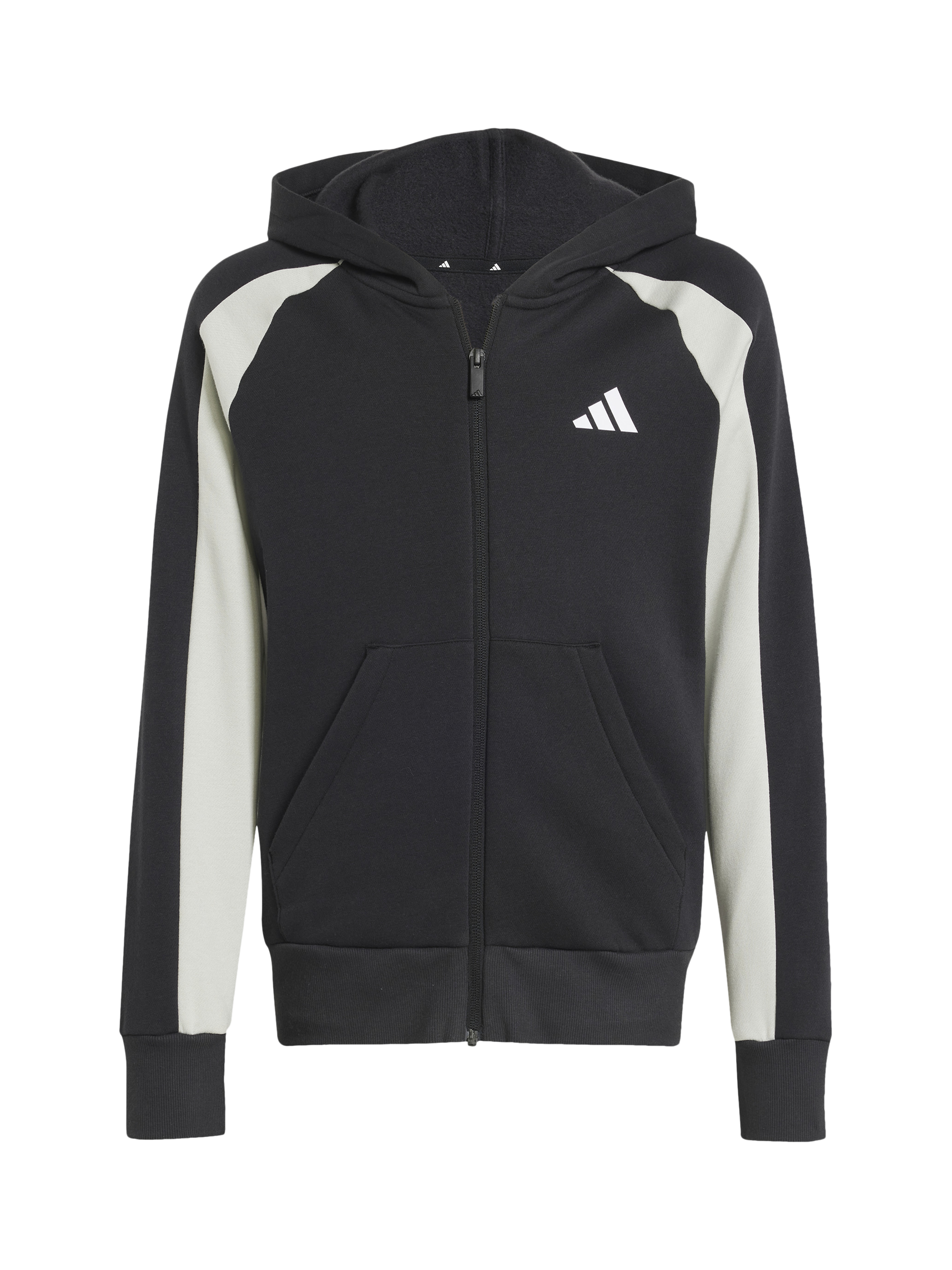 Product image 6 of 7, which shows adidas Kids' Tracksuit, Black/White, 7-8 years