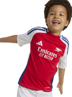 adidas Kids' Arsenal Home Kit, Red/White, Red/White