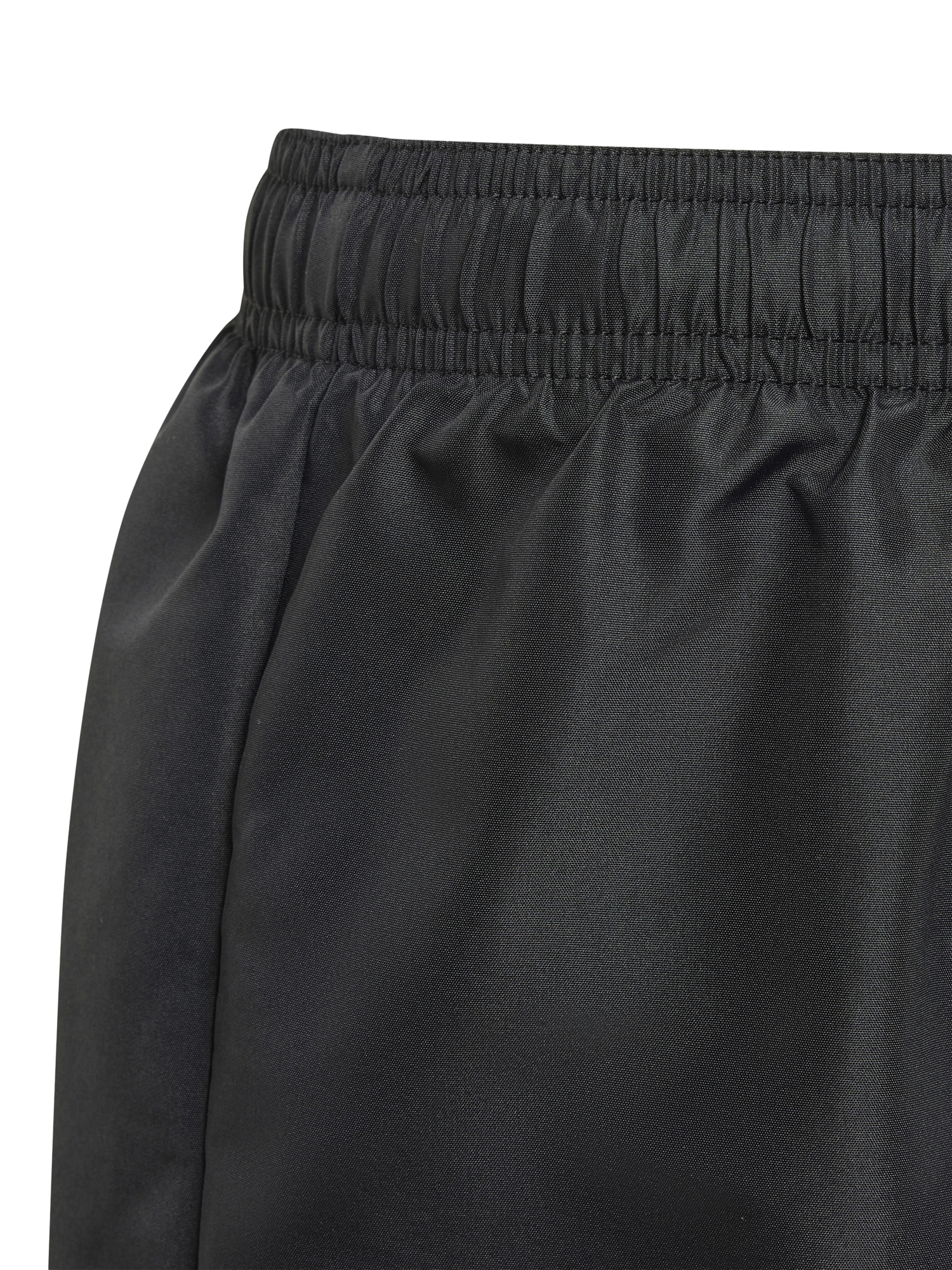 Product image 2 of 5, which shows adidas Kids' Solid Swim Shorts, Black/White, 5-6 years