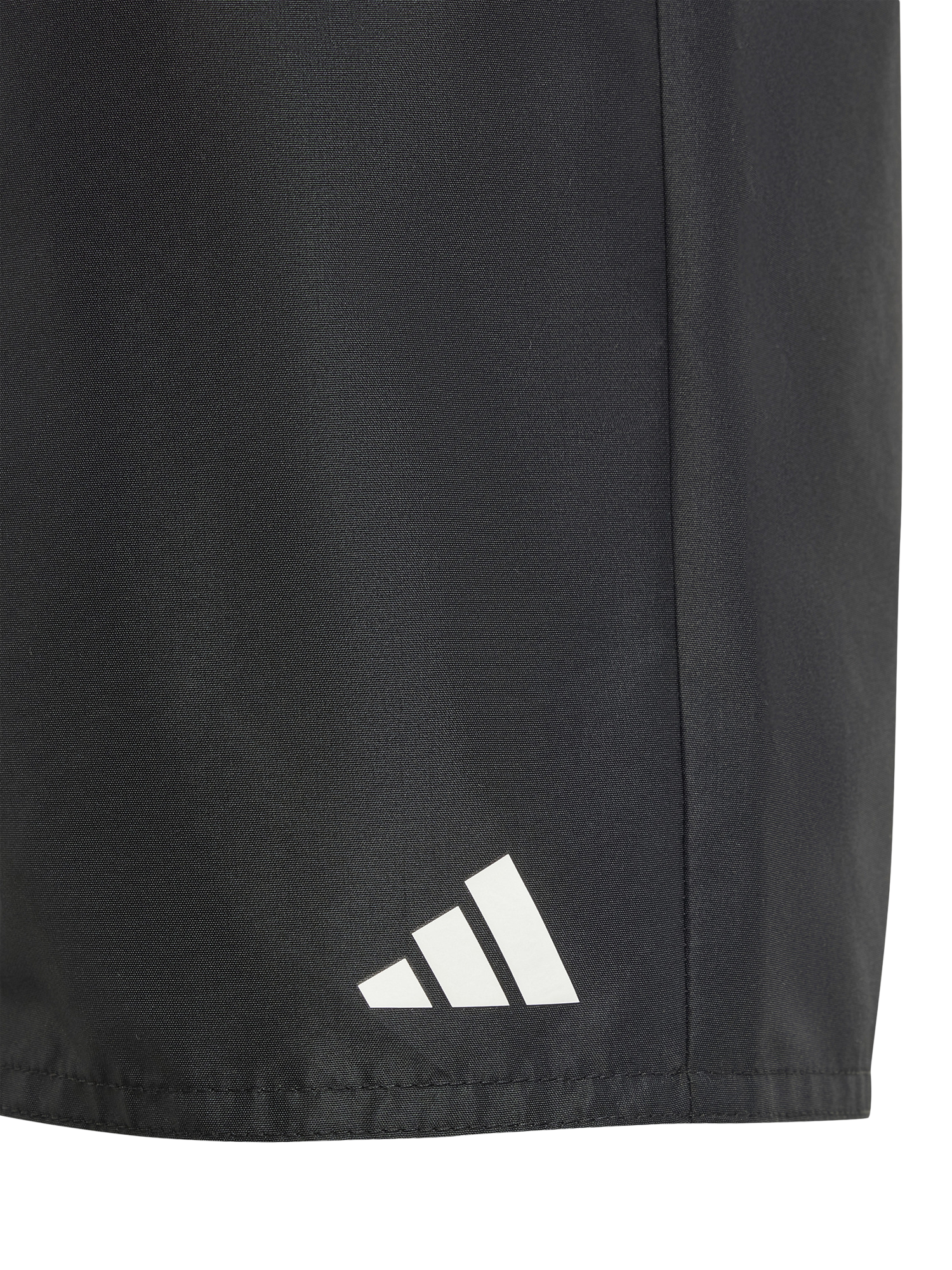 Product image 3 of 5, which shows adidas Kids' Solid Swim Shorts, Black/White, 5-6 years