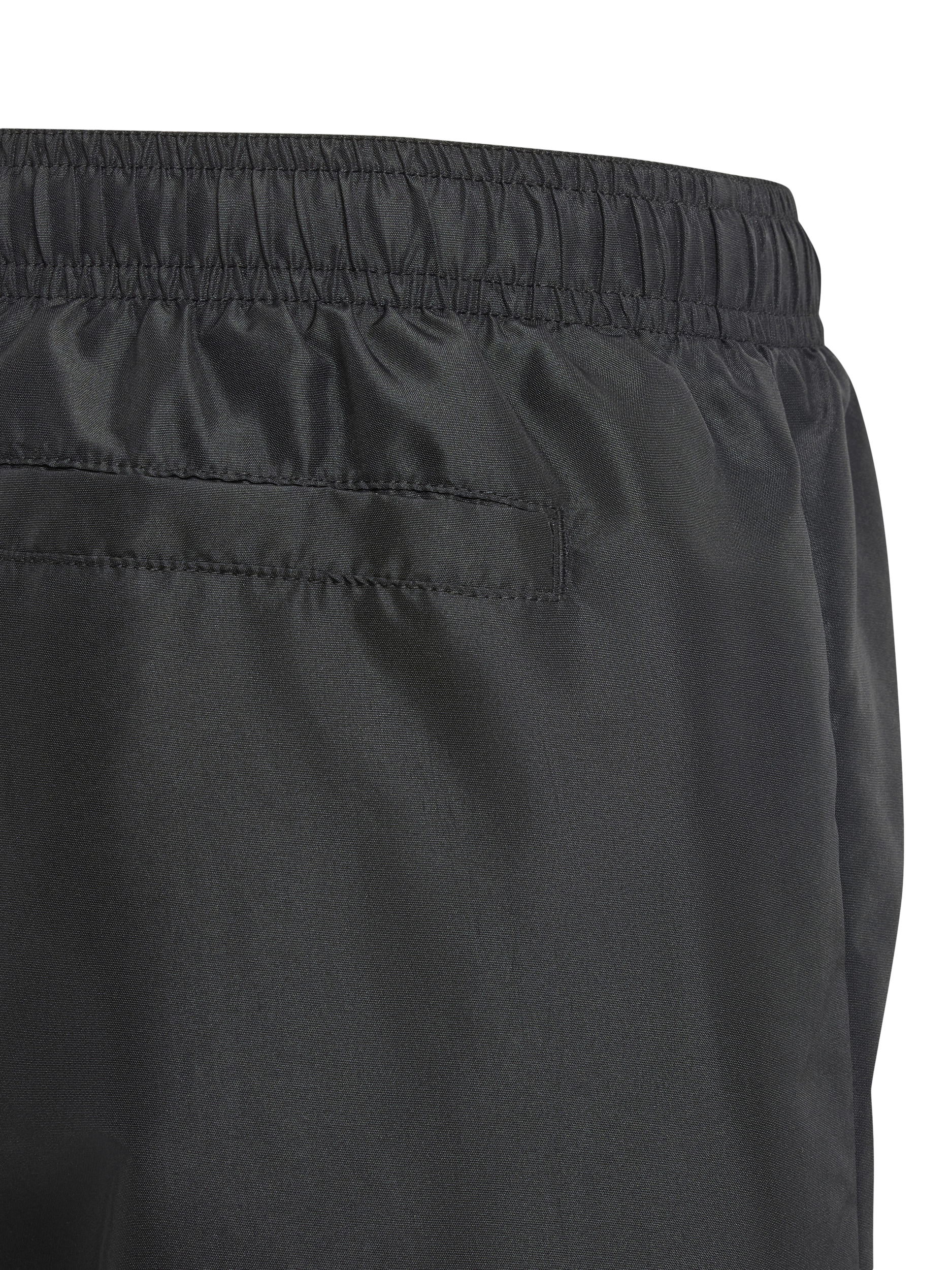Product image 4 of 5, which shows adidas Kids' Solid Swim Shorts, Black/White, 5-6 years