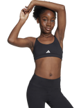 adidas Kids' Essentials Sports Bra, Black/White