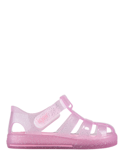 IGOR KIds' Star Jelly Sandals, Rosa Glitter