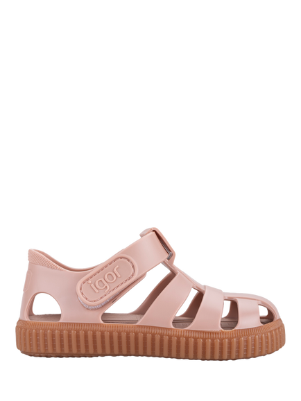 IGOR Kids' Nico Caramelo Jelly Sandals, Pink, Pink