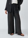 John Lewis ANYDAY Plain Sheer Trousers, Black