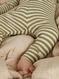 Claude & Co Baby Organic Cotton Ribbed Leggings, Stripe - view 2, Stripe