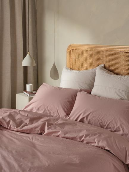 Bedfolk Relaxed Cotton Bedding, Dusk