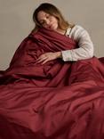 Bedfolk Luxe Cotton Bedding, Wine