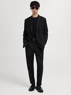 Mango Boston Blazer, Black - view 2, Black