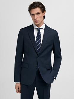 Mango Milan Blazer, Navy, Navy