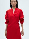 Mango Popi Wrap Mini Dress, Red