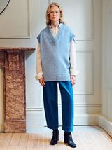 Blue Knit