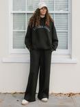 Chelsea Peers Scuba Straight Leg Joggers, Black