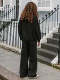 Chelsea Peers Scuba Straight Leg Joggers, Black