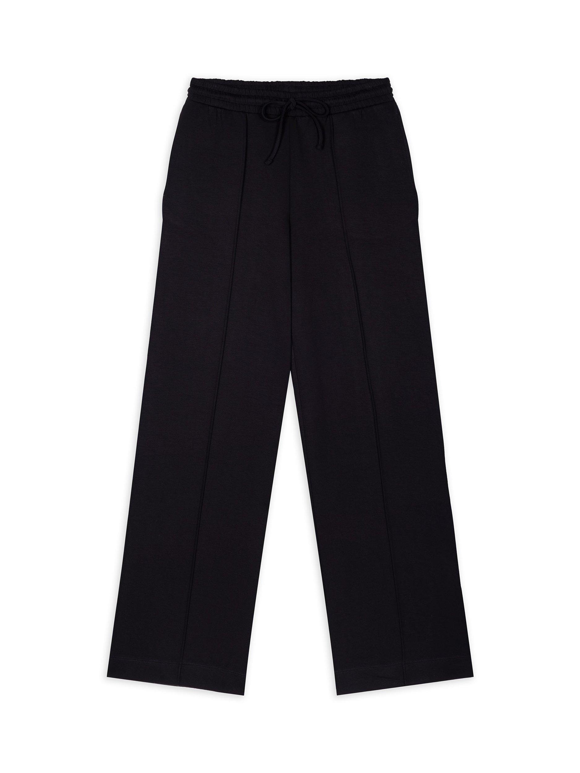 Product image 6 of 8, which shows Chelsea Peers Scuba Straight Leg Joggers, Black, 18