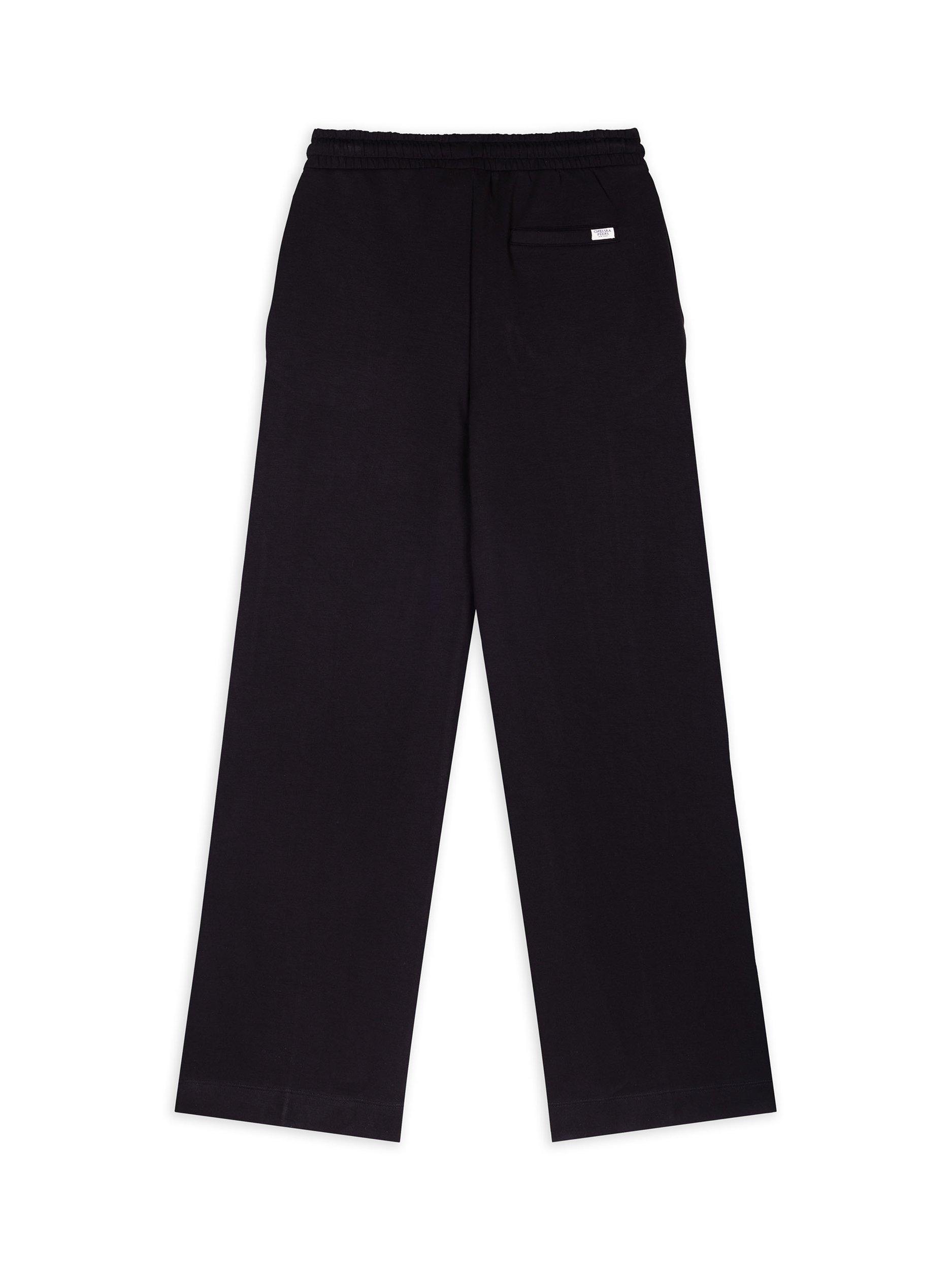 Product image 7 of 8, which shows Chelsea Peers Scuba Straight Leg Joggers, Black, 18