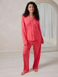 Chelsea Peers Button Up Long Pyjama Set