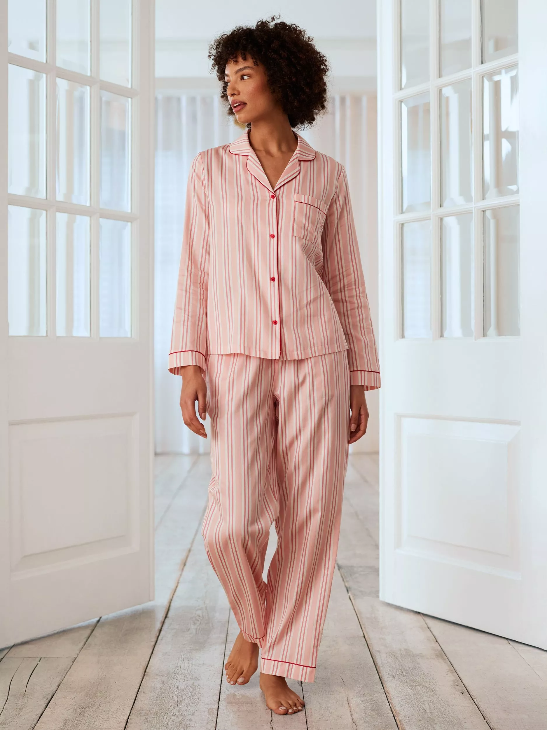 Pink Chanel Pajamas Price Marks Spencer Women Pyjama Set Cotton