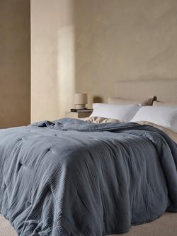 Bedfolk The Dream Cotton Quilt, Lake