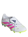 adidas Kids' Predator League Football Boots, White/Pink