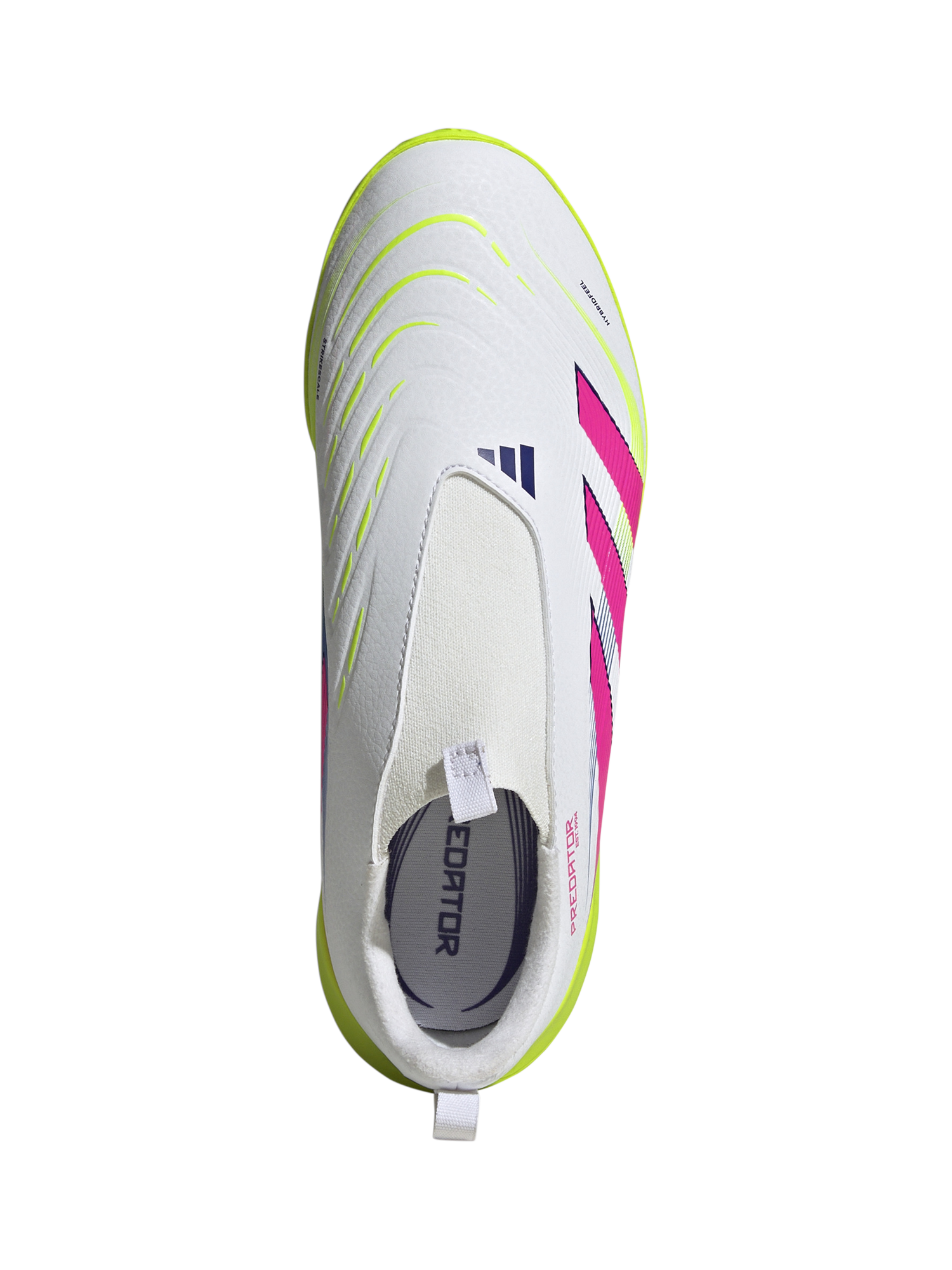 Product image 2 of 6, which shows adidas Kids' Predator League Football Boots, White/Pink, 10 Jnr