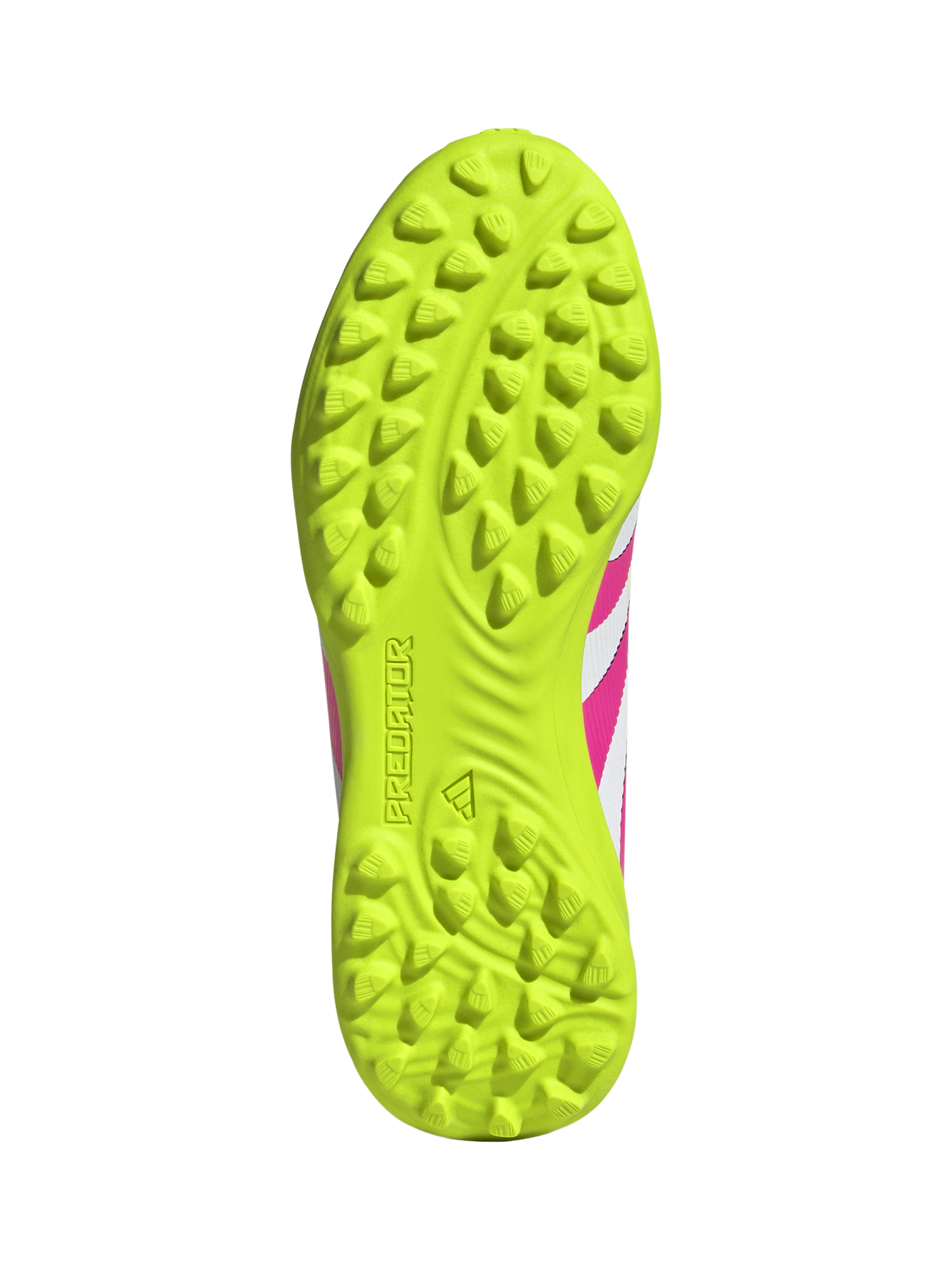 Product image 3 of 6, which shows adidas Kids' Predator League Football Boots, White/Pink, 10 Jnr