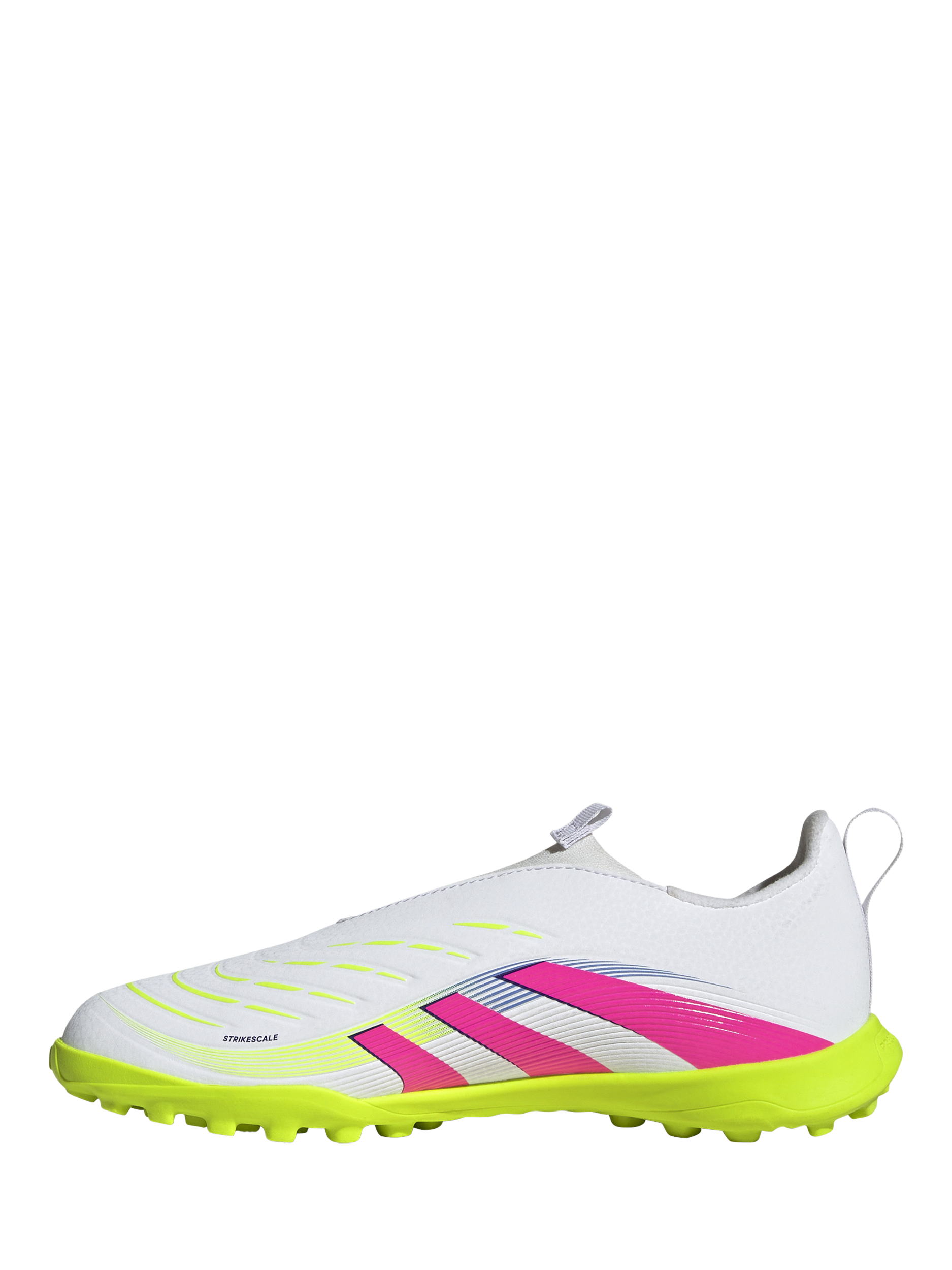 Product image 4 of 6, which shows adidas Kids' Predator League Football Boots, White/Pink, 10 Jnr