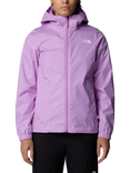The North Face Women' Quest Hooded Waterproof Jacket, Verbena, Verbena