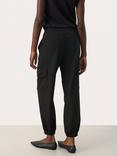 Part Two Jenine Cargo Trousers, Black